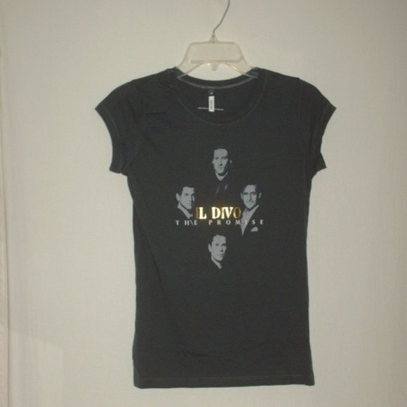 IL DIVO The Promise ladies T-shirt new size medium - Picture 1 of 7